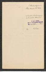 k.k. naturhistorisches Hofmuseum, Intendanzakten 1885-1896 (Hauer), Aktenzahl Z.318/1893, Seite 2